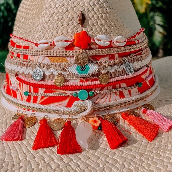 Colombian Handmade Hat Boho Beach Sombrero - Picture 5 of 6